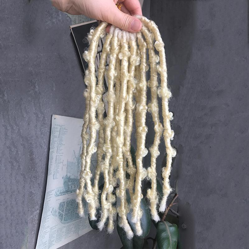 12inch Butterfly Locs Crochet Braid Distressed Goddess Pre Looped Pre-Twist Synthetic Hair Extension High Quality