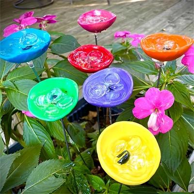 Mini Mohnblumenstecker Bienenschalen