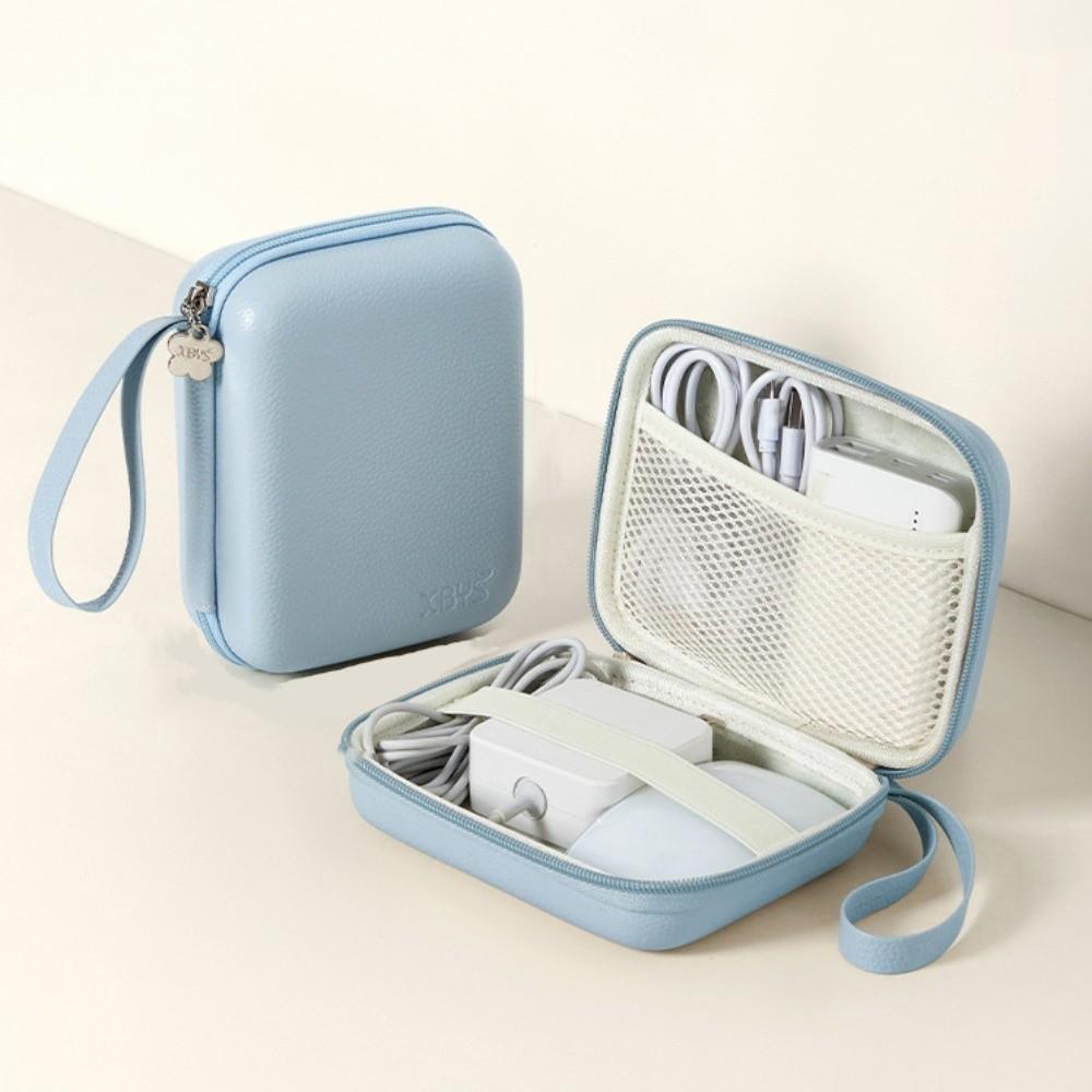 Shockproof EVA Digital Storage Bag Portable Data Cable Organizer Bag  Earphone Accessories
