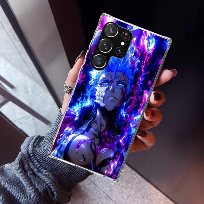 Grimmjow 6 Bleach Phone Case For Samsung Galaxy S26 S25 Edge S24 S23 Ultra S22 Plus S21 S20 FE Soft TPU Back Cover Funda Galaxy