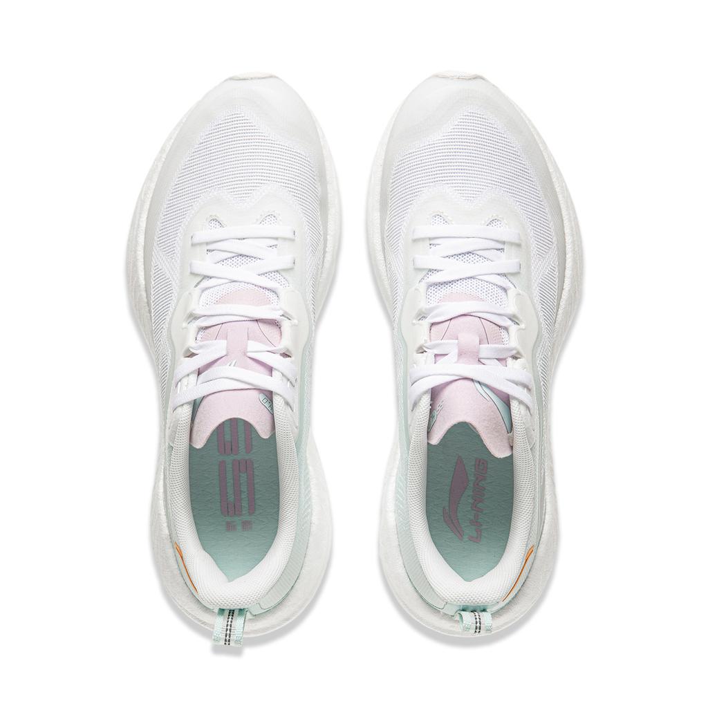 Li Ning WuShi 5S 4.0 Running Shoes Women's Low Top Standard White/Aqua Blue ARSU008-8