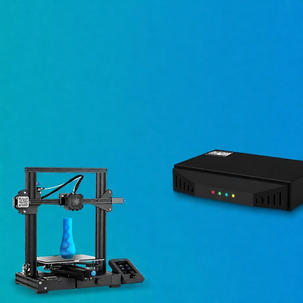 Original Creality WiFi Box 2.0 Intelligent Assistant for 3D Printer BT Configuration Network Cloud Slice Print Real Time Monitor Remote Control Tim