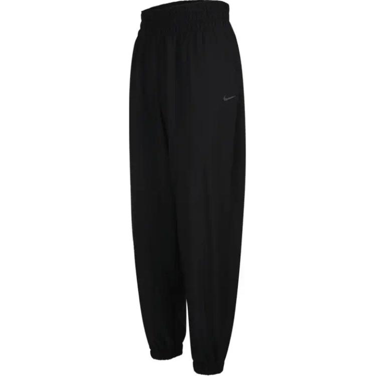 Nike Dri-Fit Stylish Soft Comfortable Simple Quick-Dry Knitted Sports Pants Women Bottoms Black HJ1051-010