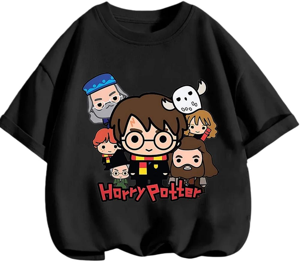 Fashion Summer Kids T Shirt Classic Harry Potter Graphic Casual Street Leisure Apparel For Boys Girls 3 14