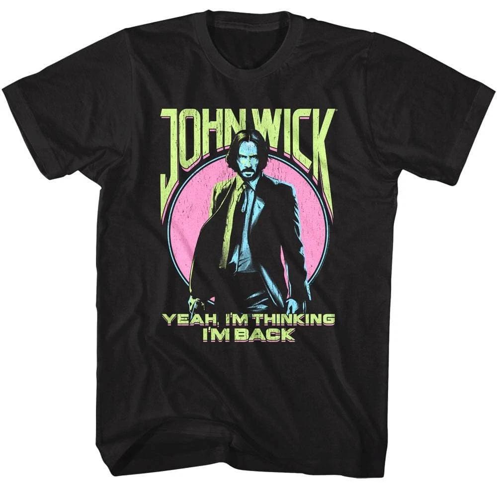 John Wick Yeah I m Thinking I m Back Men s T Shirt 2XL