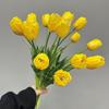Hand-Held Design Tulip Simulation Flower Flower Arrangement Real Touch Tulip  Decoration Ornament
