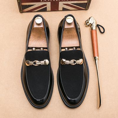 Yeni Erkek Klasik Oxfords İş Rahat Deri Ayakkabı Sürüş Loafer'lar Düğün Ayakkabıları İtalyan Tarzı Mokasen