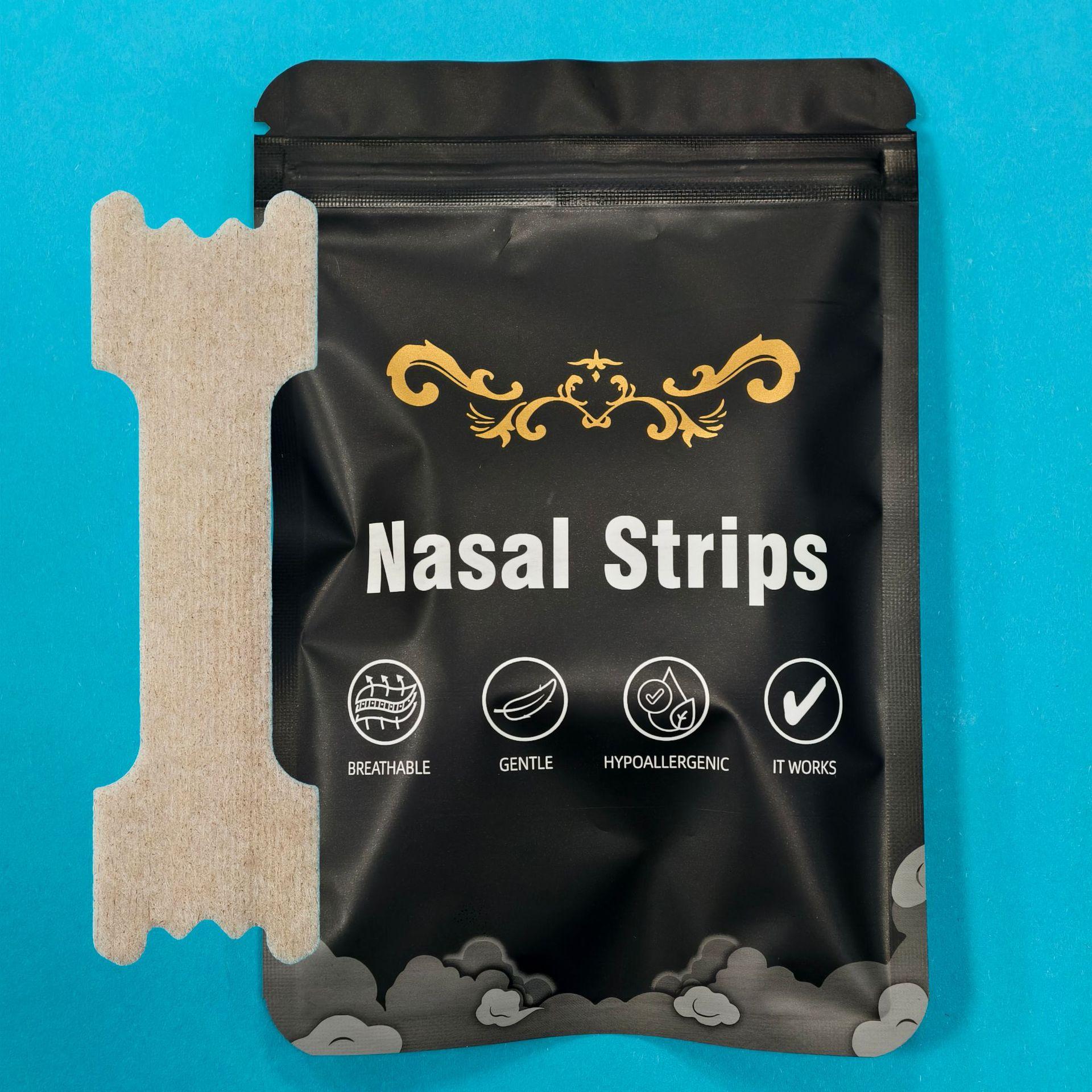

30pcs Enhanced Adhesion Sports Nasal Strips слонова кістка