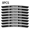 4pcs Aluminum Car Badge Wheel Hub Tire Rim Sticker Decor Auto Accessories For Mazda 3 CX3 CX4 CX5 CX7 CX8 CX9 Atenza Axela h7