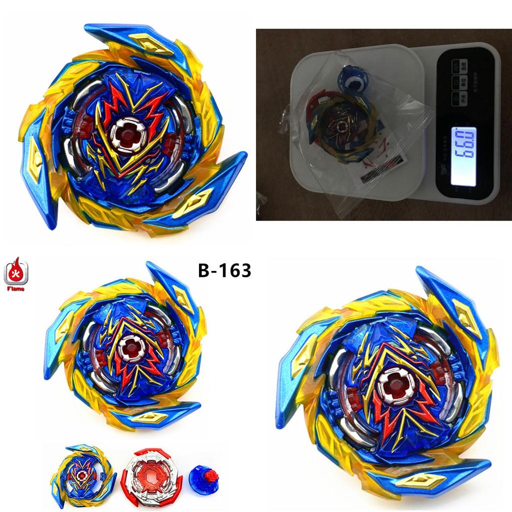 B-163 Beyblade Burst Superking Booster Brave Valkyrie Ev' 2a Vibrant Blue Gold Design For Engaging Battles
