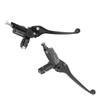 1 Pair 22mm 0.87in Brake Clutch Master Cylinder Lever Black for Gy6 50cc 110cc 125cc 150cc 250cc Scooter