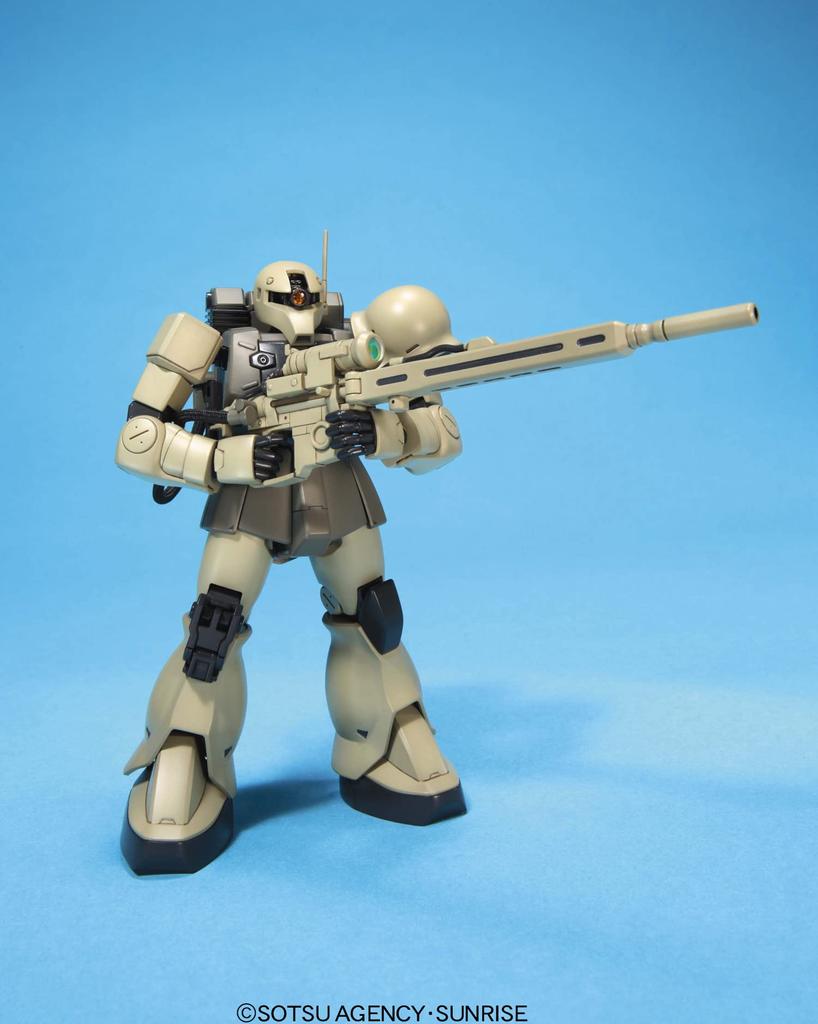 HGUC Mobile Suit Gundam Zaku I Sniper Type 1/144 Scale Pre-Colored Plastic Model