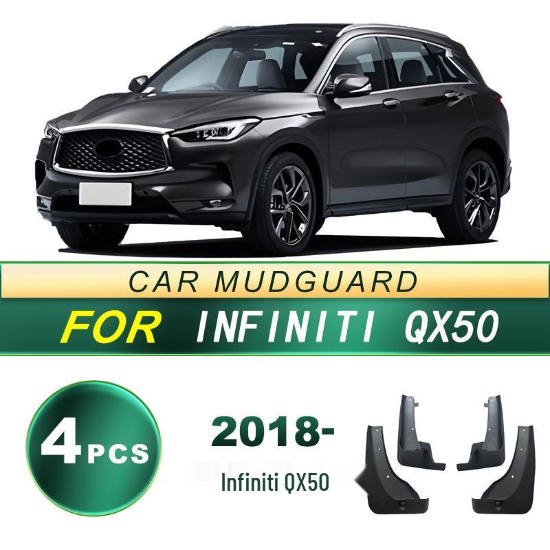 

Enhanced Rubber Mud Flaps for 2018 Infiniti QX50 Tires
