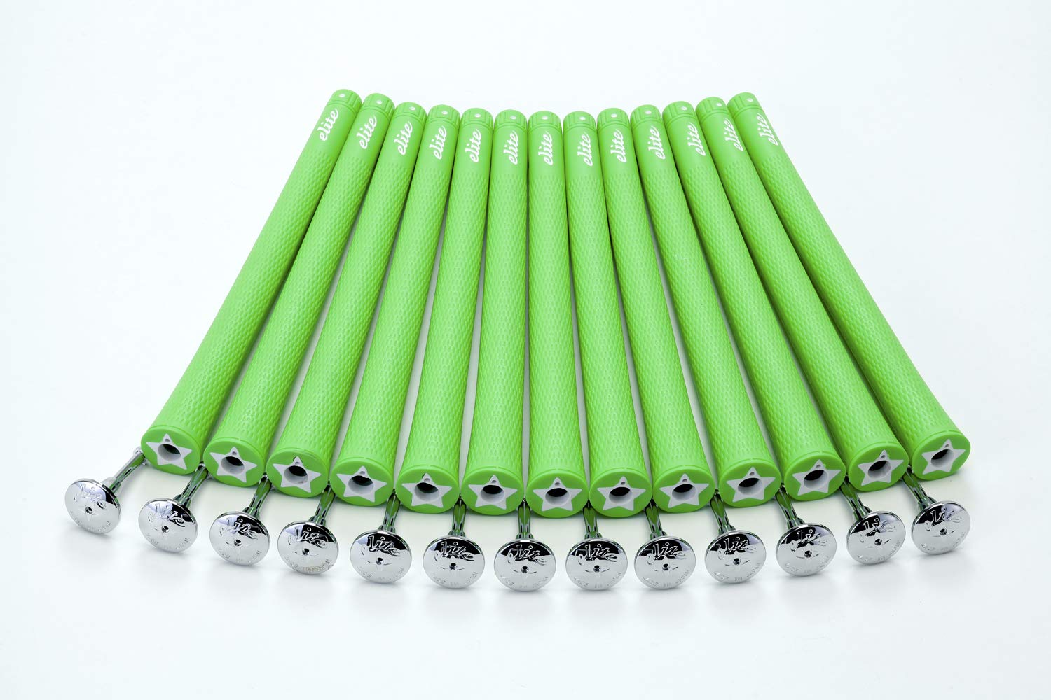 

elitegrips Гольф Грипсы S48 набор Сигнальный Зеленый Без задней линии 13 штук