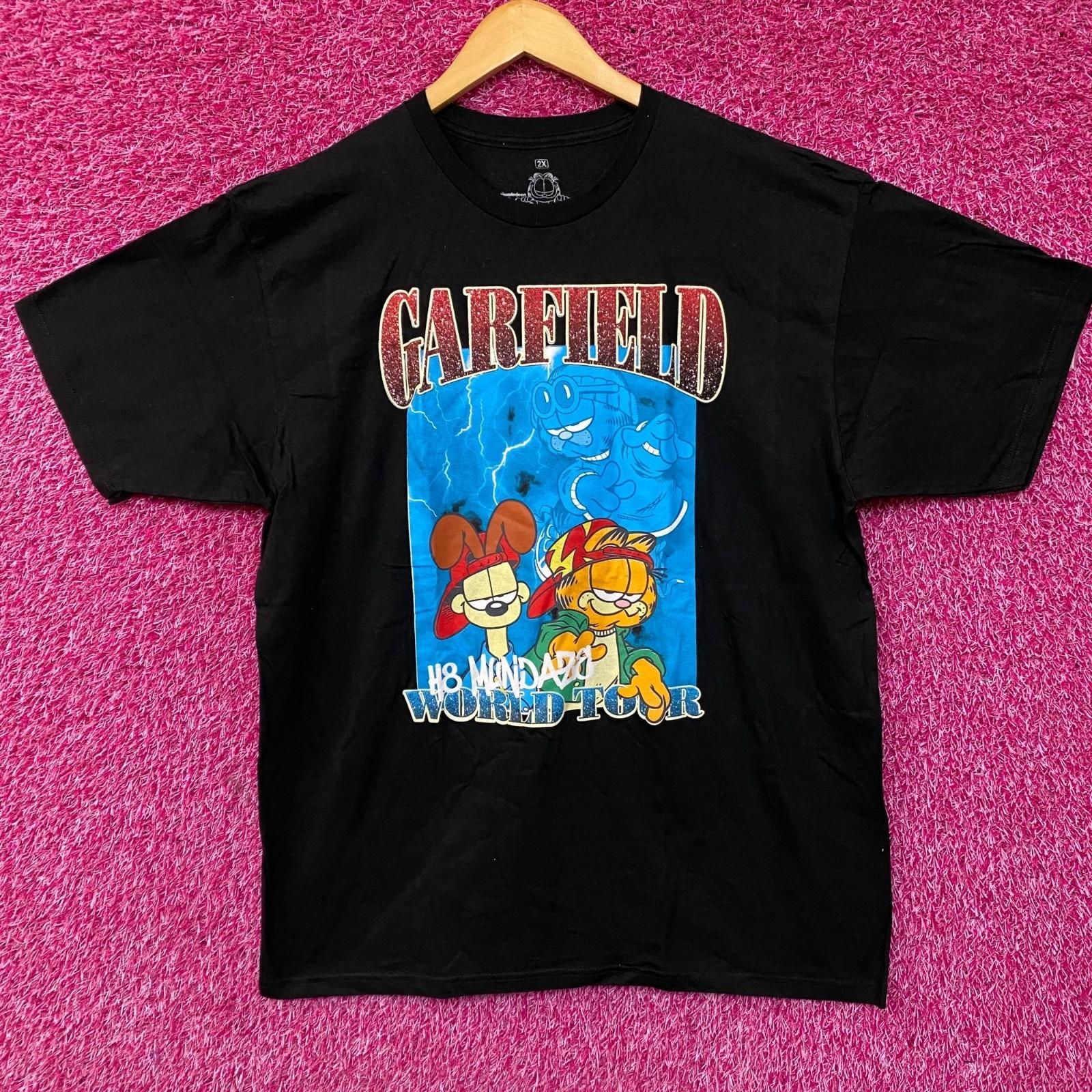 Nickelodeon Garfield H8 Munidaze World Tour T-Shirt 4XL