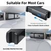 Aluminum Car Seat Phone Holder & Desk with Magnetic Headrest Attachment