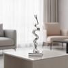 Abstract Sculpture Artistic Tabletop Ornament Elegant for Living Room, Bookshelf