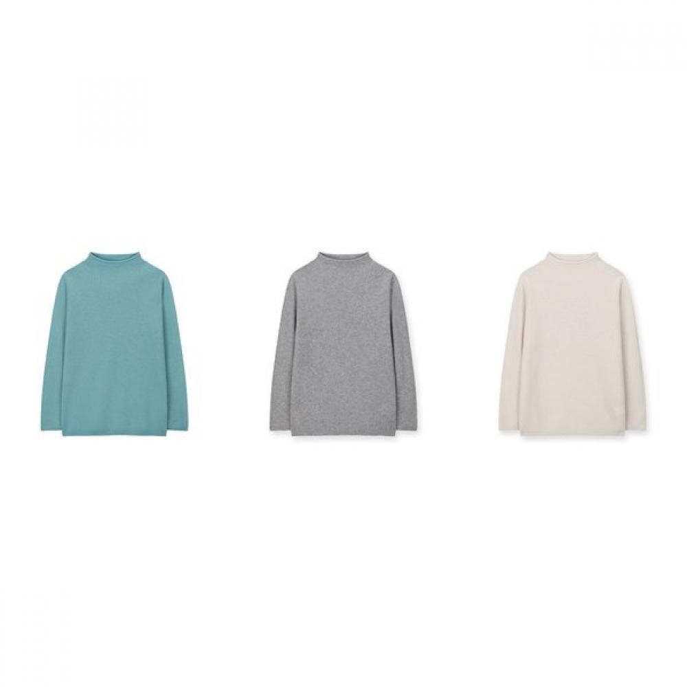FURINA Cashmere Basket Texture Sweater