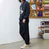 Men's Converse Solid Color High Waist Bundle Feet Sports Pants/Trousers/Joggers Black 10023502-A02