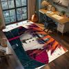 Naruto Home Indoor Big Size Floor Mat, Non Slip Washable Rug Carpet Gamer Room Bedroom Decor.-TING