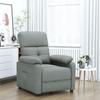 Vidaxl Foldable Armchair, Dark Grey, Fabric Upholstered