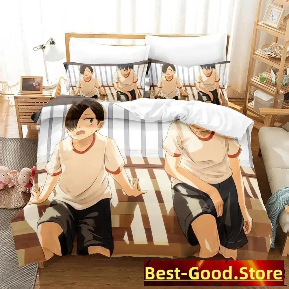 2024 The Dangers In My Heart Bedding Set Single Twin Full Queen King Size Bed Set Adult Kid Bedroom Duvet Cover Sets Anime Bed