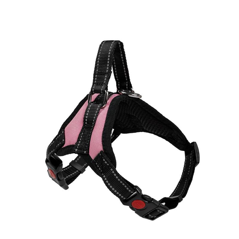 Adjustable Explosion-Proof Pet Harness for Small Medium Dogs - Outdoor Dog Chest Strap Supplies (8 Colors)