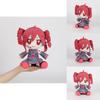 Kasane Teto Plush Toy With Short Pile Fabric Soft Stuffed Doll For Collectors