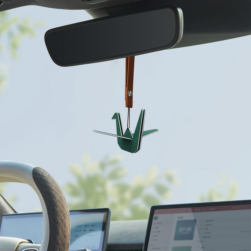 Car Air Fresheners Car Perfume Lasting Fragrance Crane Pendant Automotive Perfume Hangings Crane Car Fragrance Pendant Lasting