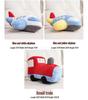 Adorable Car Doll Plush Pillow Toy for Children's Room Decor and Gifts