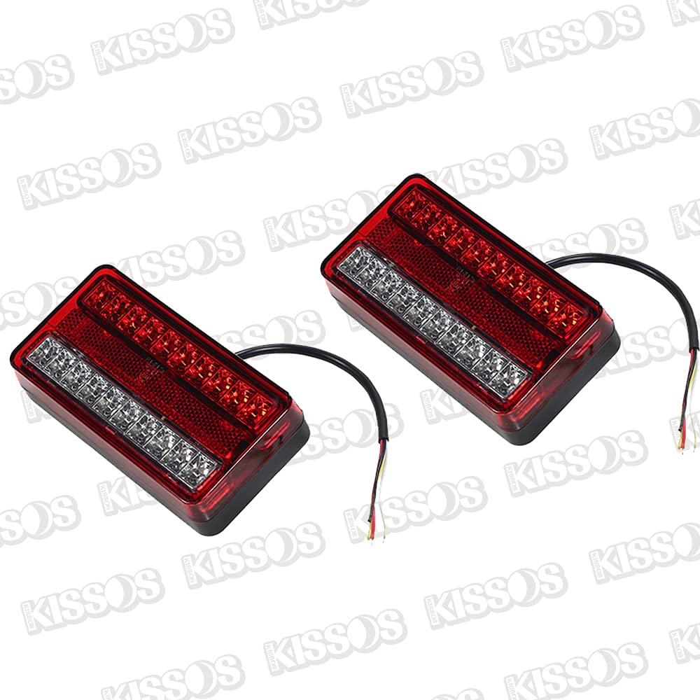 LED Tail Lamp, Brake, Gymny, Trailer, Turn Signal, Small, General Purpose, Outside, Left and Right Set