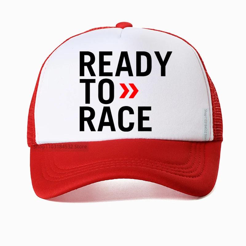 Ready To Race Baseball Cap Unisex Women Casual Motorbike Racing Enduro Fashion Caps Outdoor Breathable Adjustable Snapback Hats