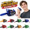 Plastic Power Saw Bag Pendant Pull Rope Logging Saw Toy  Gift Toy Key Decor