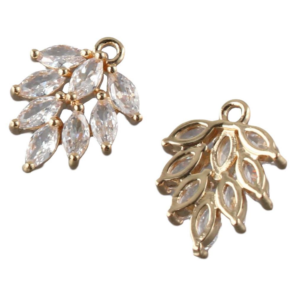 

Кулон в форме листа Висячие подвески Прозрачный лист Подвески Браслеты Серьги