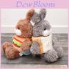 Plush Bunny Doll With Pp Cotton Filling For Kids Gift And Bedroom Decor