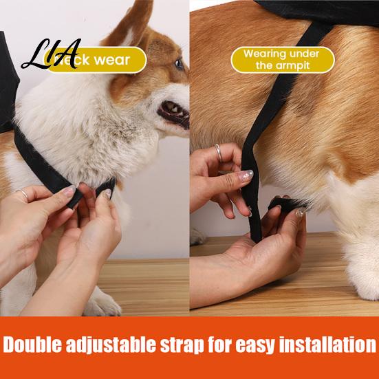 Small Dog Cat Costume Halloween Pet Bat Wings Costume, Felt Black Harness for Dogs Cosplay Accessories Cats, Funny Party Dress Up Apparel Parties