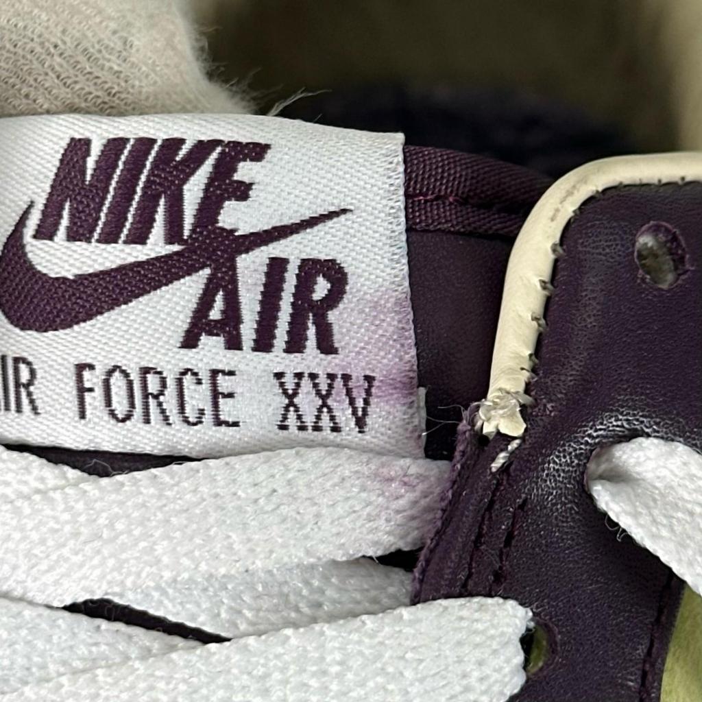 Pristine NIKE Low cut sneakers Air Force 1 Low Premium Bobbito purple mens 26cm Used