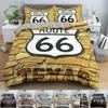 Number 66 Print Bedding Set Duvet Cover Sheet Printed Bed Set Pillowcase Bed Full Queen King Size Comforter Bedroom