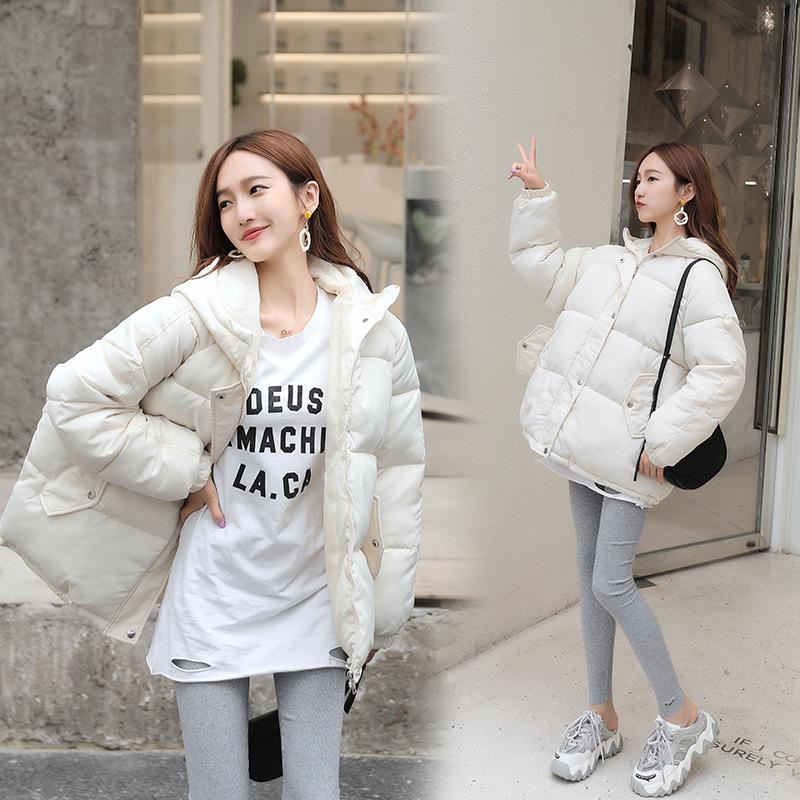 FASHION new down jacket cotton jacket women's  winter short ins Korean version bf student clothing bread clothes cotton clothes trendy Clothes