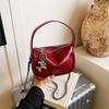 Small Bag Women's New Summer Fashion Popular Chain Messenger Bag Versatile Portable Small Square Bag