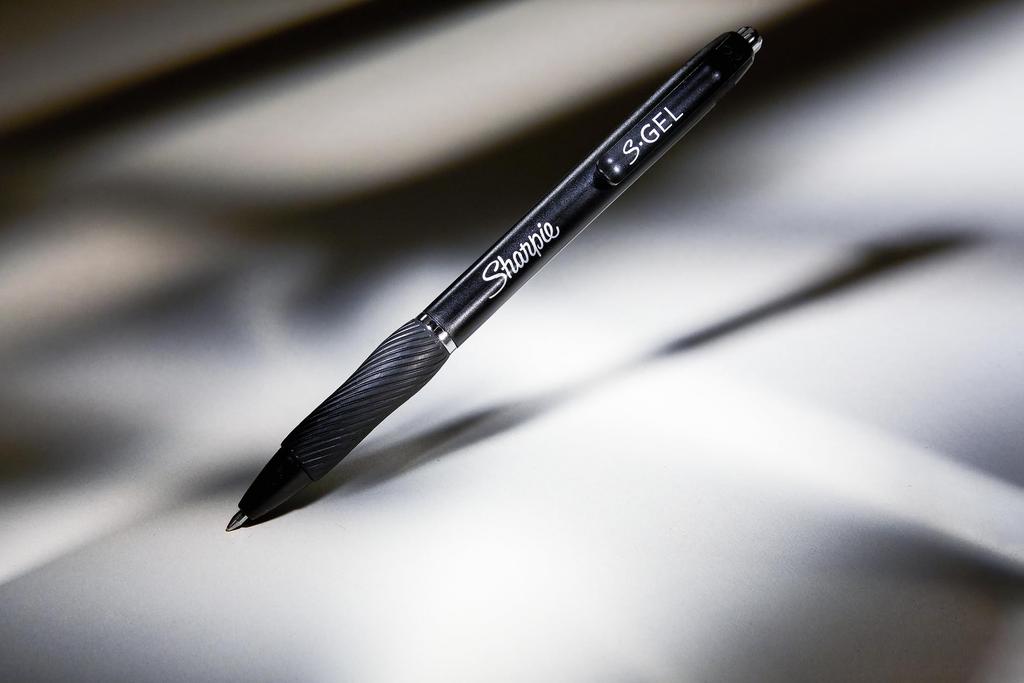 Sharpie S Gel Black Gel Pack of Black 2127433 0.5mm Pens, 12, Ink,