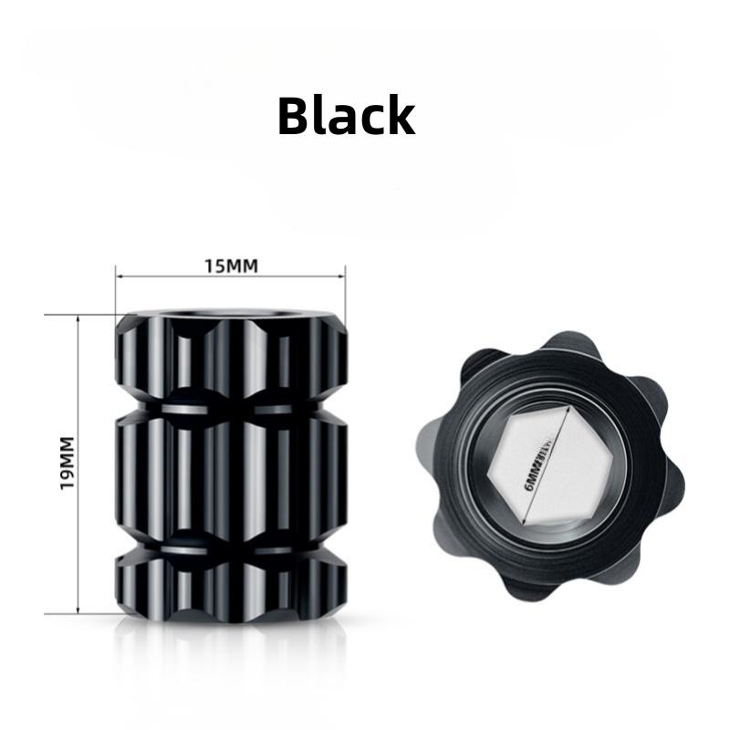 Aluminum alloy wrench Bicycle crank installation tool, for disassembling the crank arm adjusting cap of the bicycle repair tool