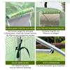 Walk-in Polytunnel Greenhouse. 8 Windows with Insect Netting. Durable Film. Steel Frame. 6 X 3 X 2 M. Green