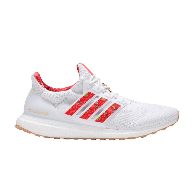 Adidas UltraBoost 5.0 DNA Chinese New Year Unisex Sneakers White Cloud-White Solar-Red GW7659