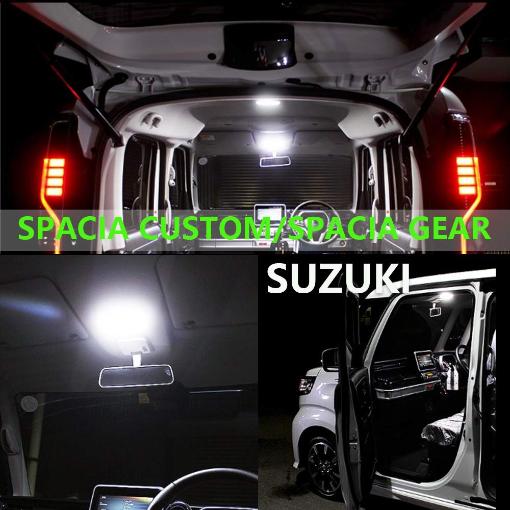 ZXREEK Suzuki SPACIA/SPACIA CUSTOM/SPACIA GEAR LED Room Lamp Exclusive Design