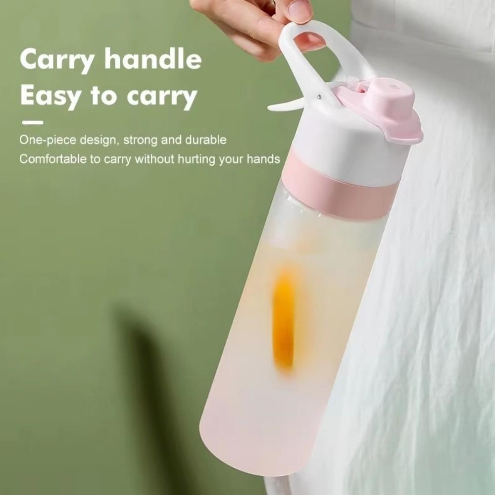 Borraccia Spray ad Alta Capacità Plastica Senza BPA Tazza d'Acqua Tazza Spray Rinfrescante alla Moda Articoli da Tavola