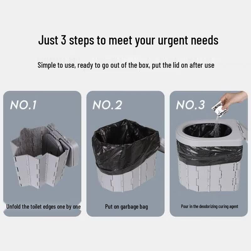 Portable Folding Camping Toilet