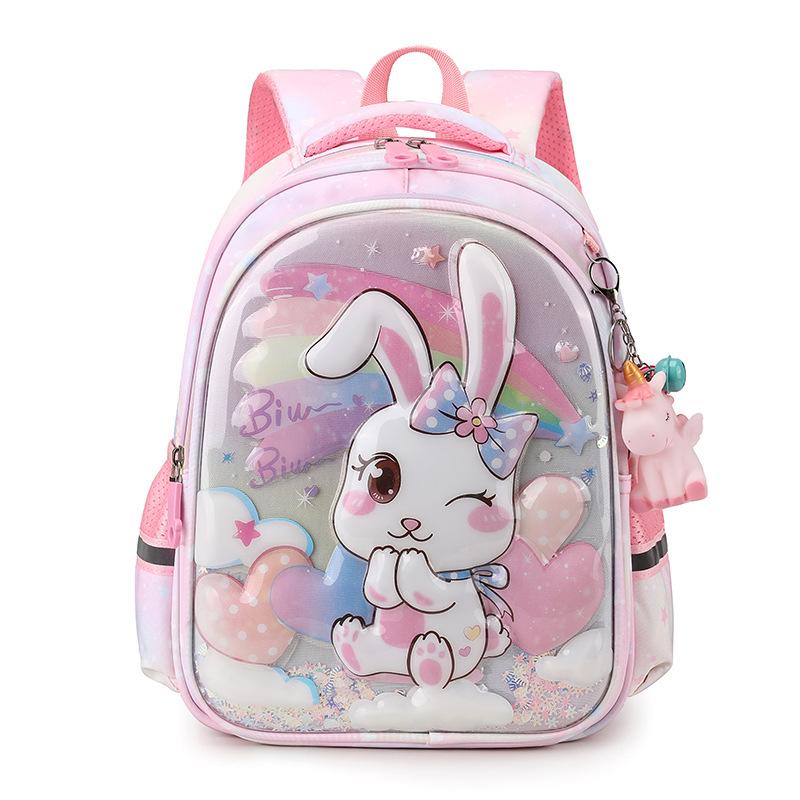 Children's schoolbag cartoon kindergarten schoolbag baby girl burden reduction backpack first-class primary school student schoolbag