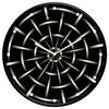 12-inch Designer Plastic Analogue Round WallClock for Home, Kitchen, Living Room, Bedroom, Office (30 Cm X 30 Cm X 6 Cm)