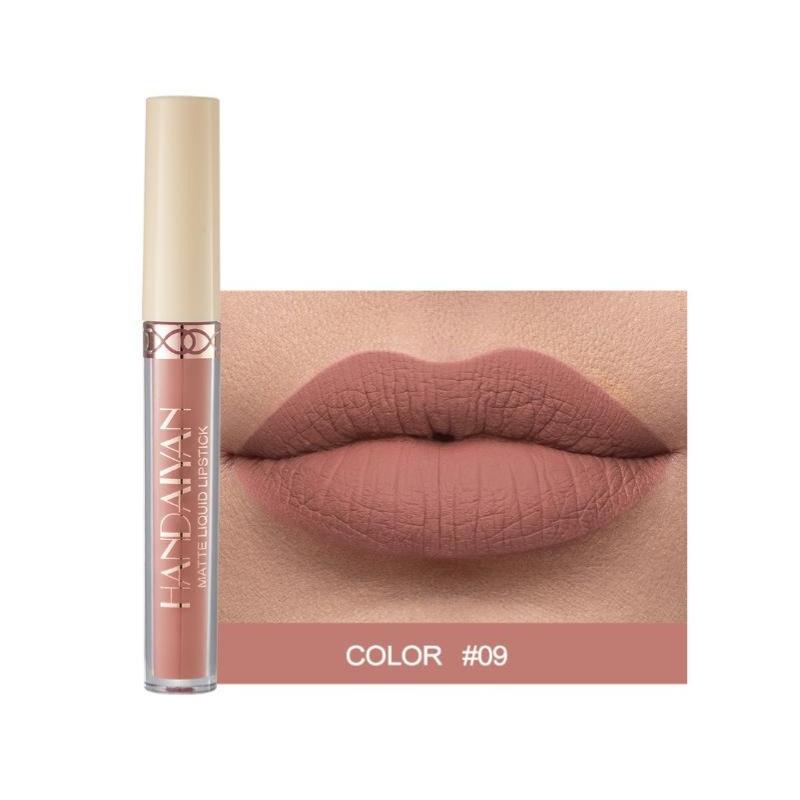 Girl Cosmetics Lip Gloss 12 Color Lip Gloss Set Non-stick Matte Lip Gloss Gift Box Rouge